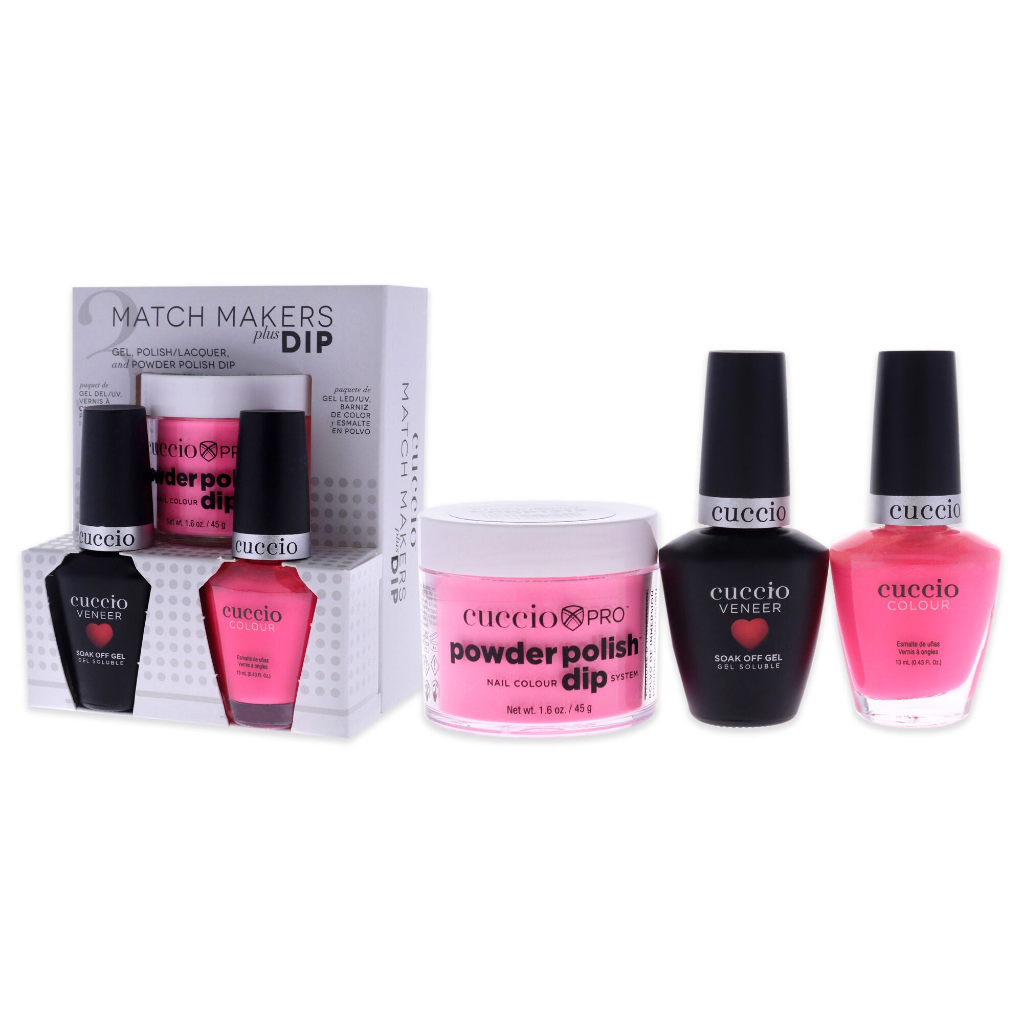 Match Makers Plus Dip - Pretty Awesome by Cuccio Colour for Women - 3 Pc Set, See Description, alternate image number 3