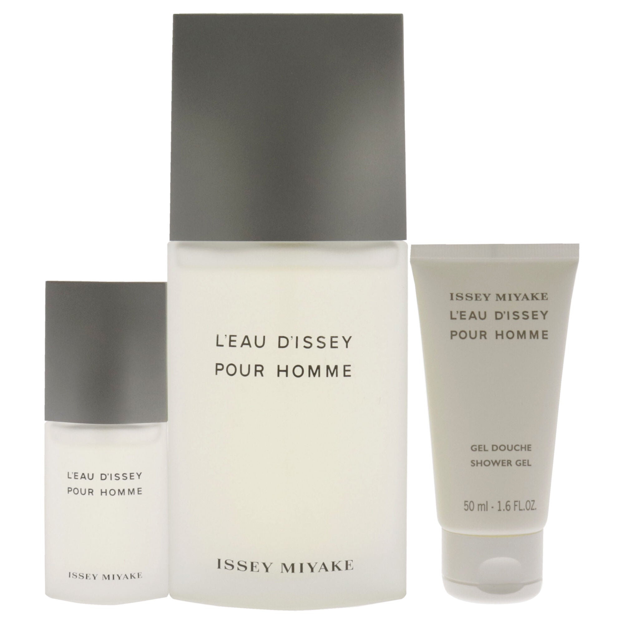 Leau Dissey Pour Homme by Issey Miyake for Men - 3 Pc Gift Set 4.2oz EDT Spray, 15ml EDT Spray, 1.6oz Shower Gel, See Description, alternate image number 1