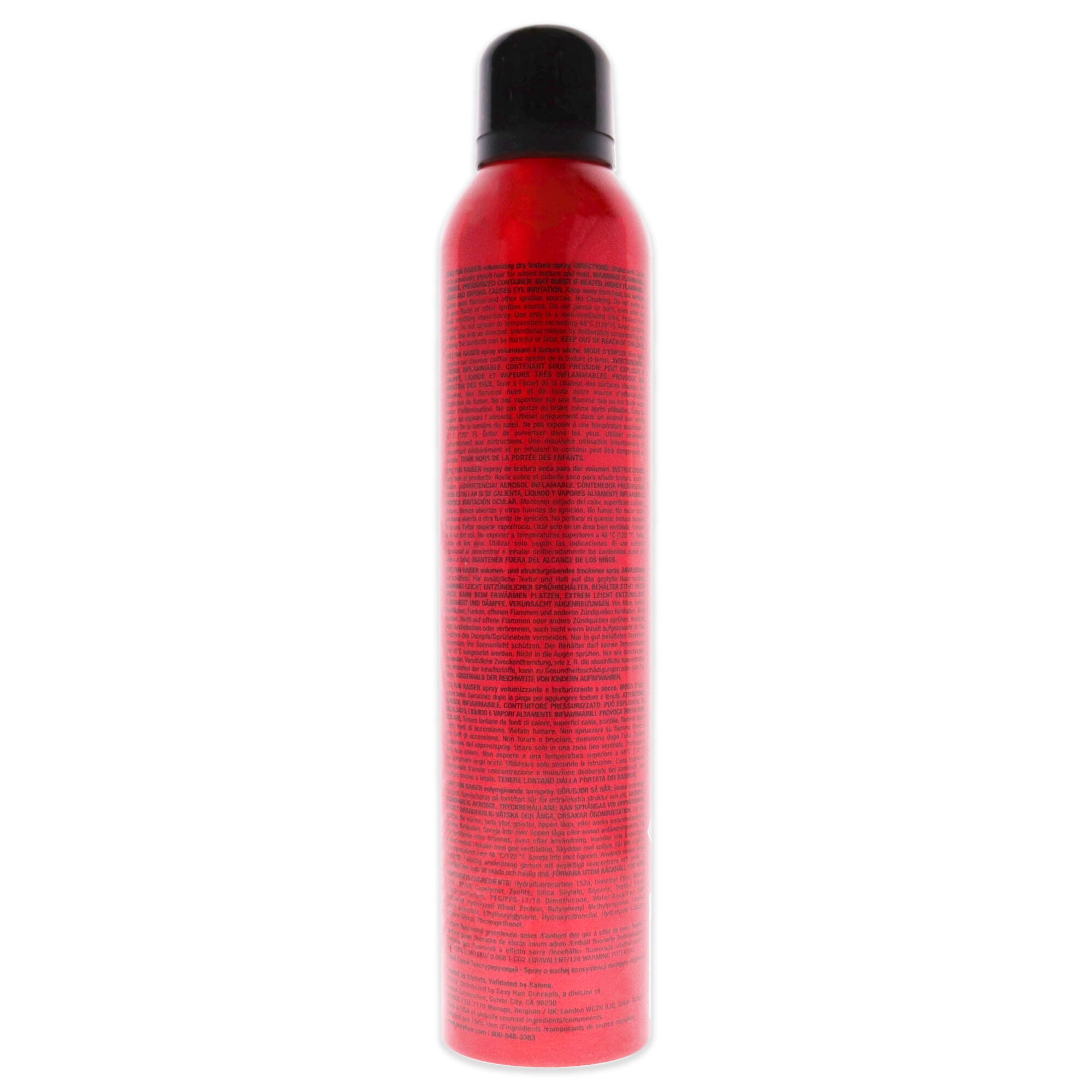 Big Fun Raiser Volumizing Dry Texture Spray by Sexy Hair for Unisex - 8.5 oz Hair Spray, See Description, alternate image number 1