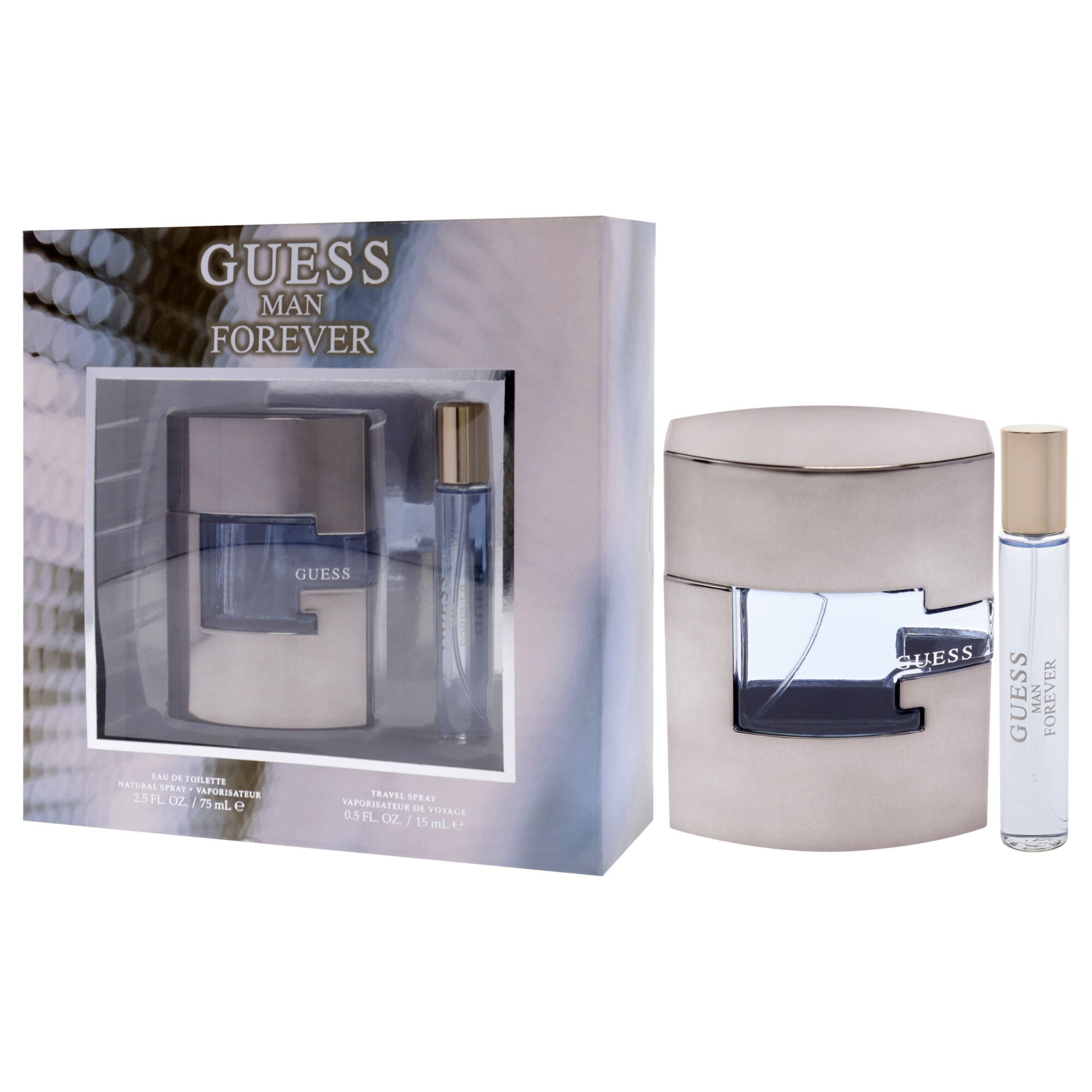 Guess Forever by Guess for Men - 2 Pc Gift Set 2.5oz EDT Spray, 0.5oz EDT Spray, See Description, alternate image number 3