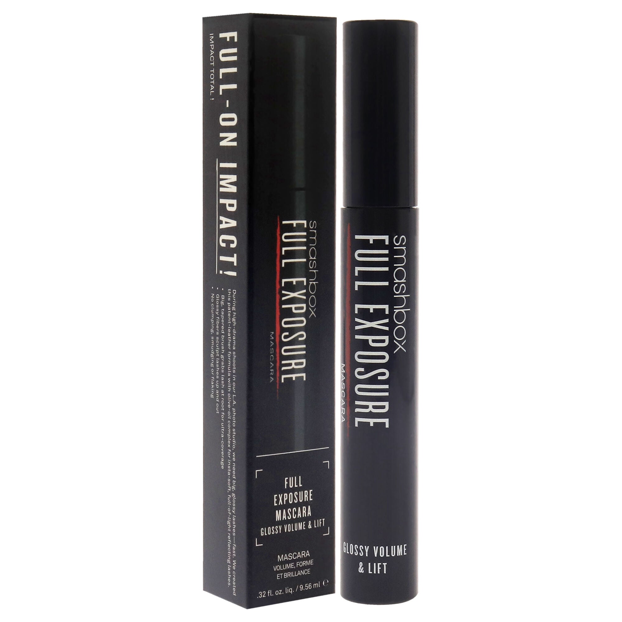 Full Exposure Mascara - Jet Black by SmashBox for Women - 0.32 oz Mascara, See Description, alternate image number 1