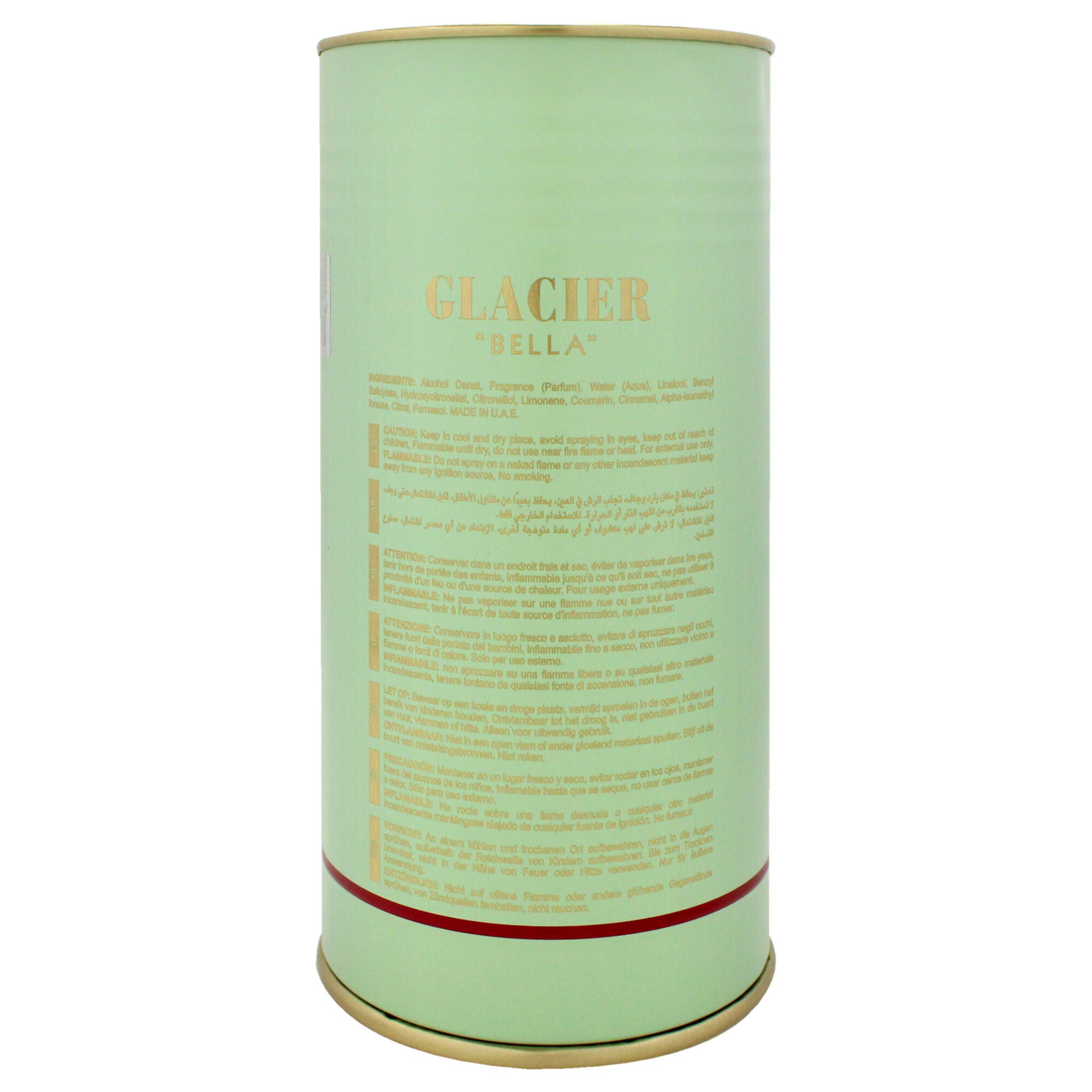 Glacier - Bella by Maison Alhambra for Unisex - 3.4 oz EDP Spray, Clear, alternate image number 3