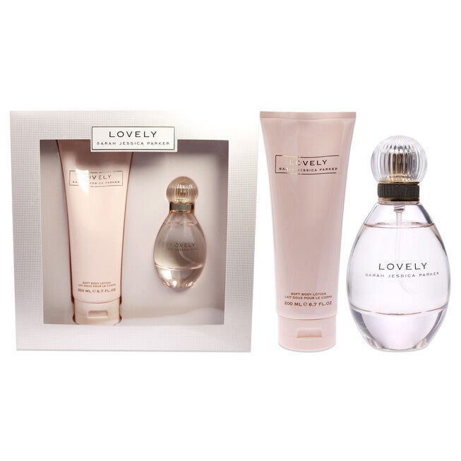 Lovely by Sarah Jessica Parker for Women - 2 Pc Gift Set 1.7oz EDP Spray, 6.7oz Soft Body Lotion, NA, hi-res image number null