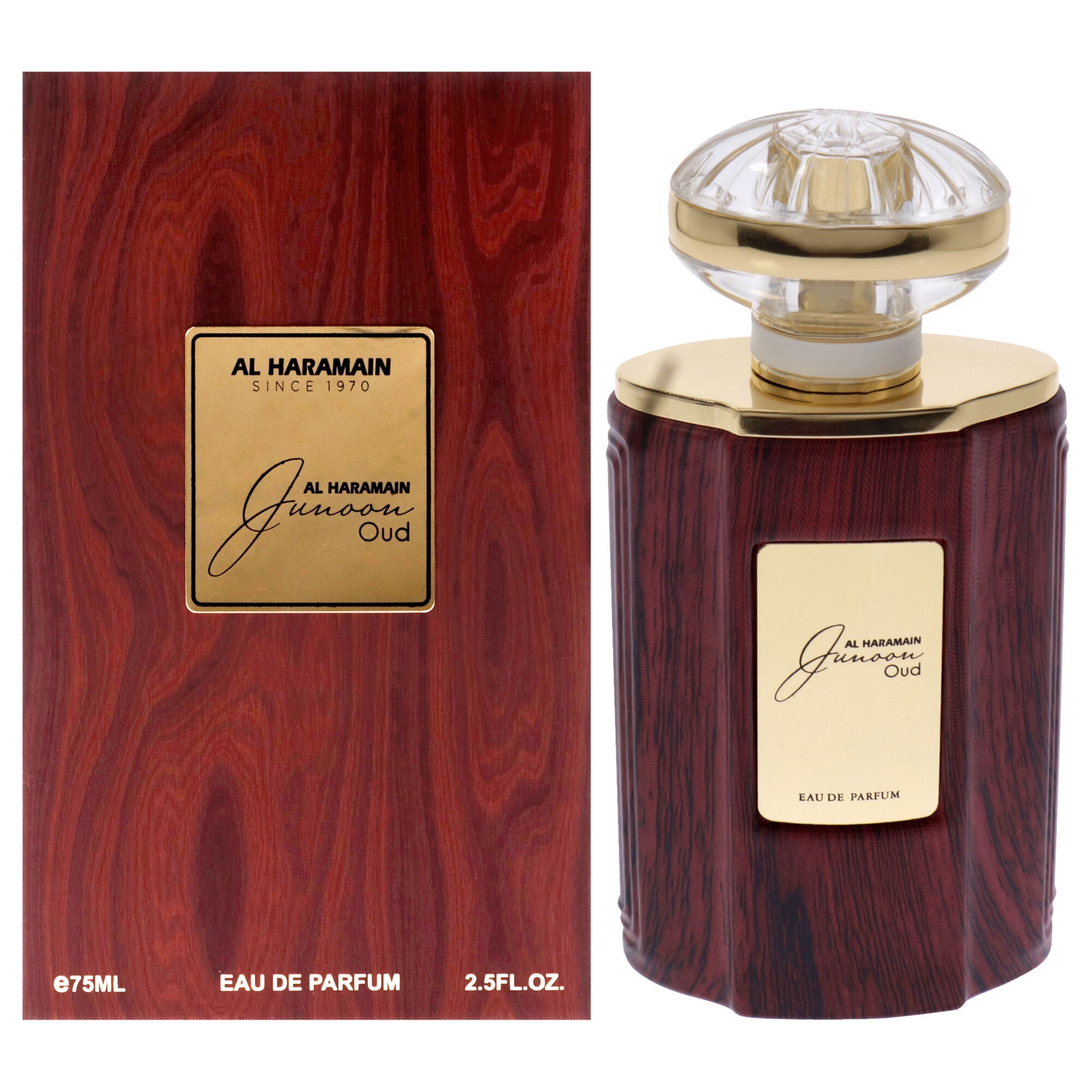Junoon Oud by Al Haramain for Unisex - 2.5 oz EDP Spray, See Description, hi-res image number 0