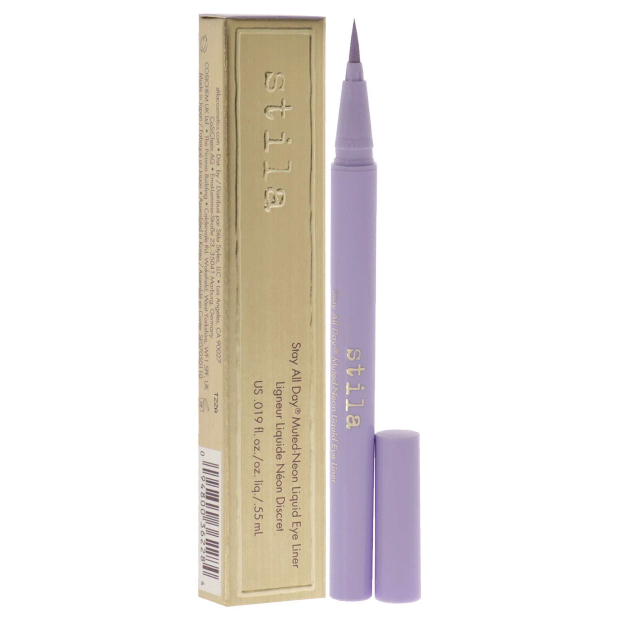 Stay All Day Muted-Neon Liquid Eye Liner - Lavender Fields by Stila for Women - 0.019 oz Eyeliner, See Description, alternate image number 2