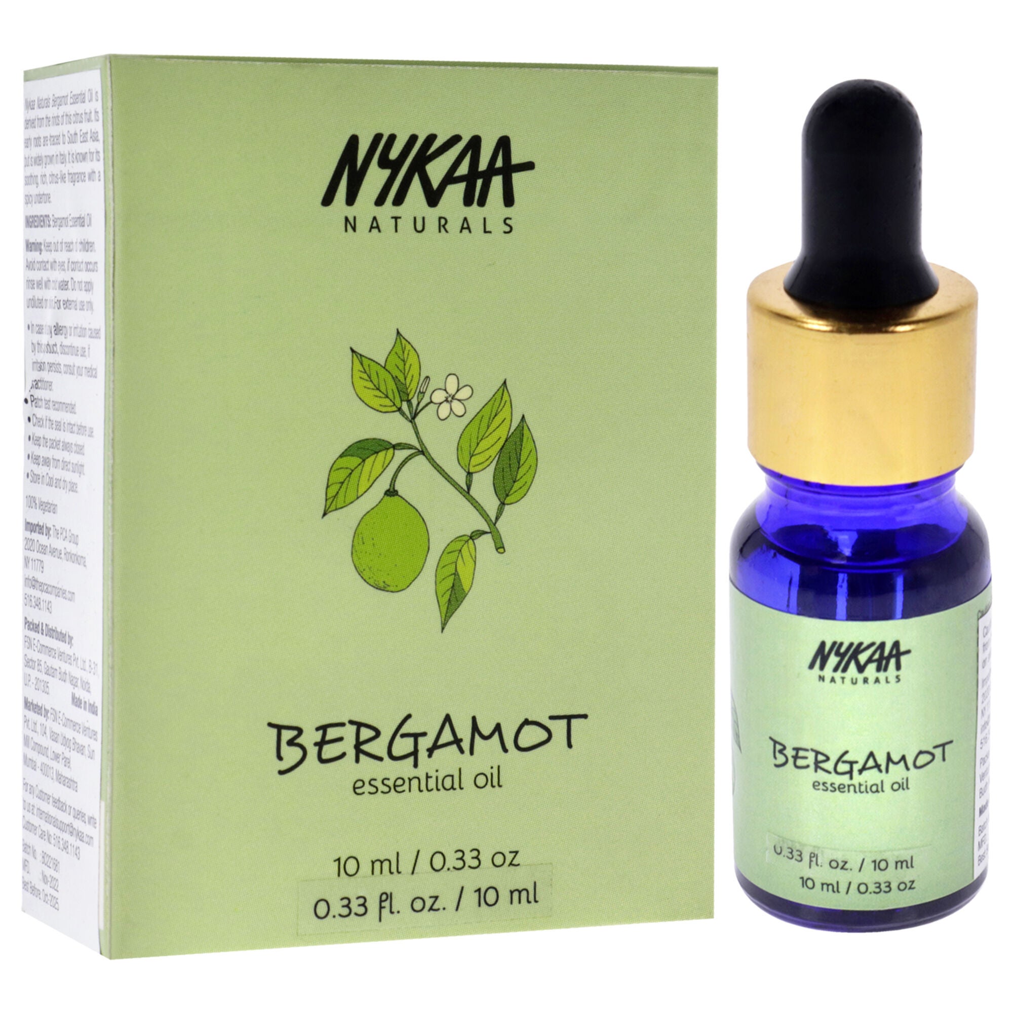 Essential Oil - Bergamot by Nykaa Naturals for Women - 0.33 oz Oil, , alternate image number 6
