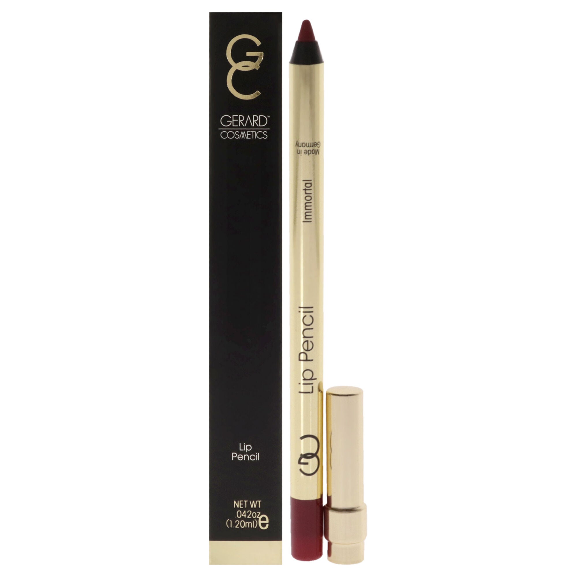 Lip Pencil - Immortal by Gerard Cosmetic for Women - 0.04 oz Lip Pencil, See Description, hi-res image number 0