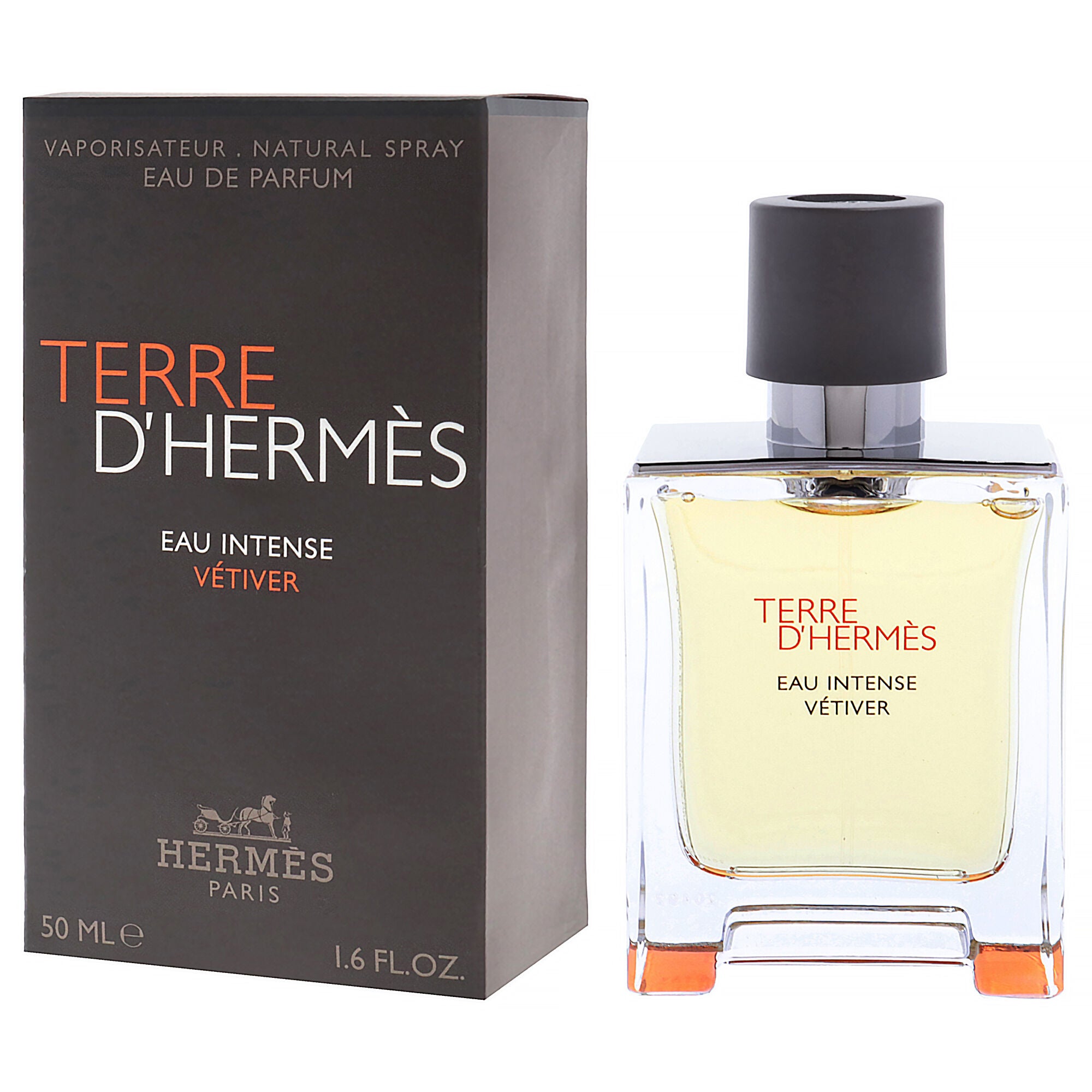 Terre DHermes Eau Intense Vetiver by Hermes for Men - 1.6 oz EDP Spray, See Description, alternate image number 3