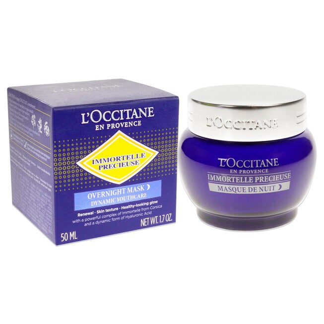 Immortelle Precious Overnight Mask by LOccitane for Unisex - 1.7 oz Mask, NA, alternate image number null