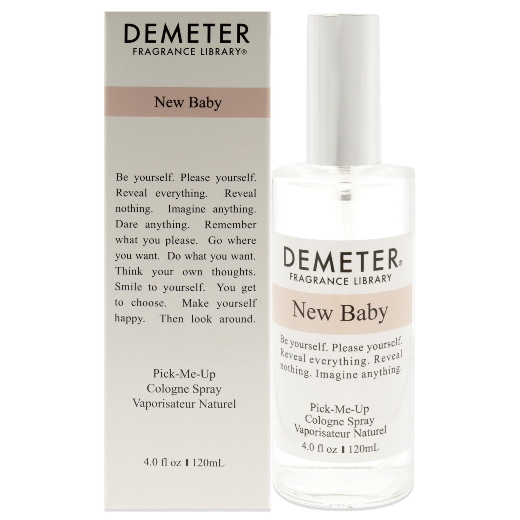 New Baby by Demeter for Unisex - 4 oz Cologne Spray, See Description, hi-res image number 0