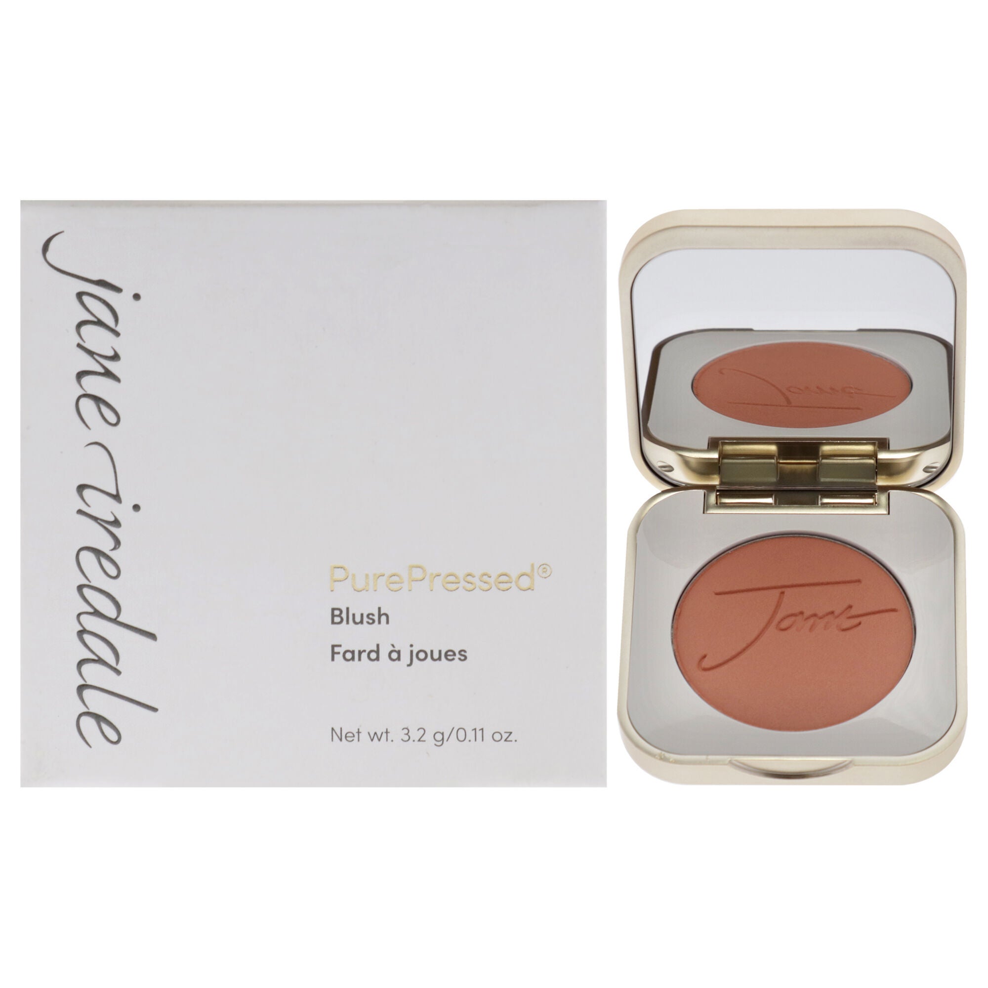 PurePressed Blush - Copper Wind by Jane Iredale for Women - 0.1 oz Blush, See Description, hi-res image number 0