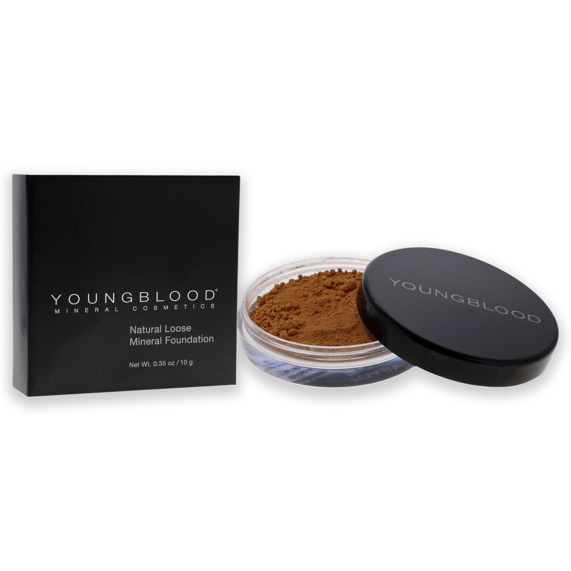 Natural Loose Mineral Foundation - Toast by Youngblood for Women - 0.35 oz Foundation, See Description, alternate image number 1