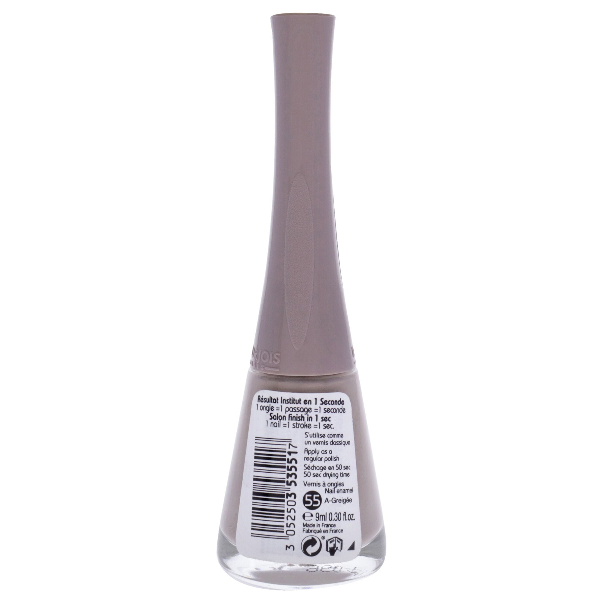 1 Seconde - 55 A-Greigee by Bourjois for Women - 0.3 oz Nail Polish, See Description, alternate image number 1