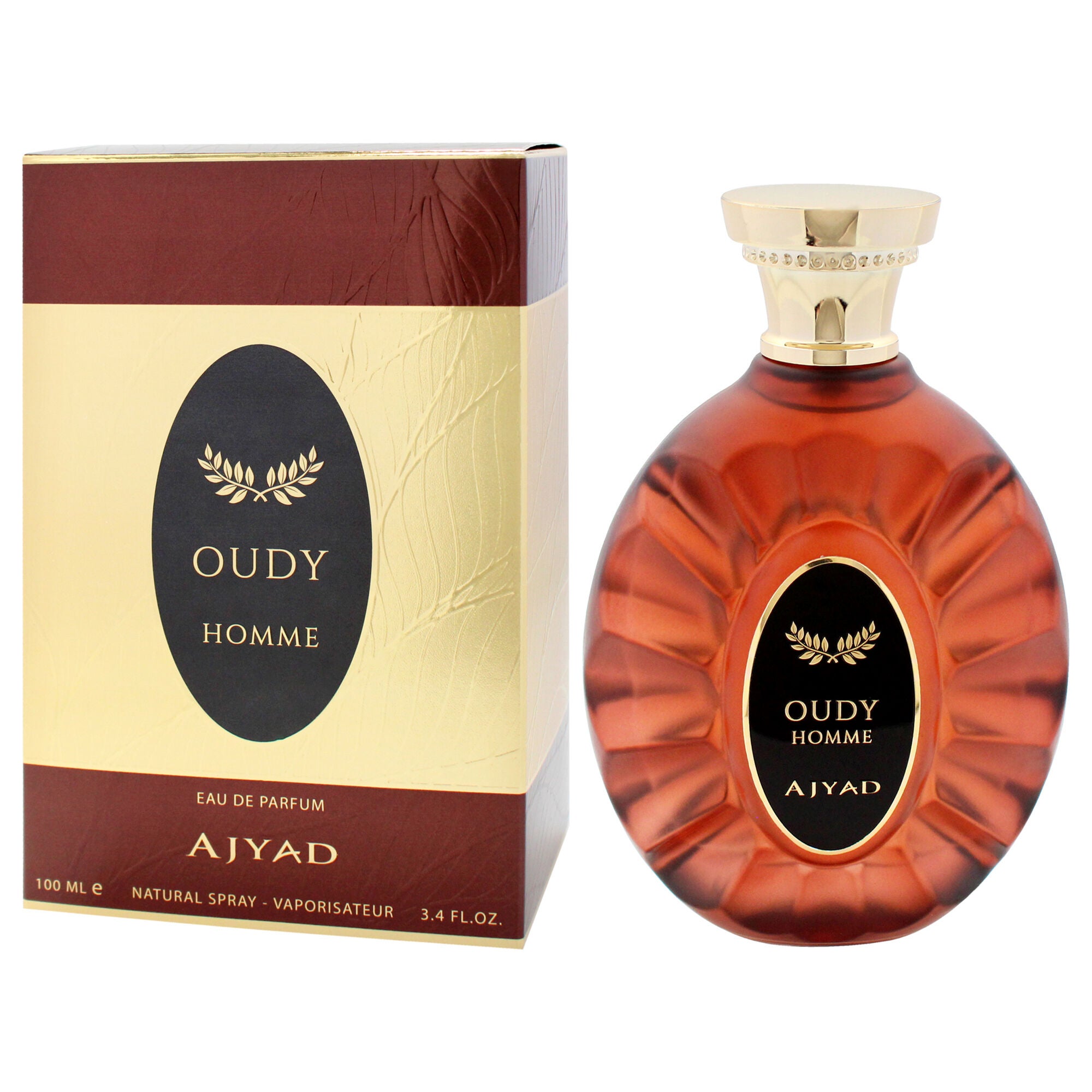 Oudy by Ajyad for Men - 3.4 oz EDP Spray, See Description, alternate image number 3