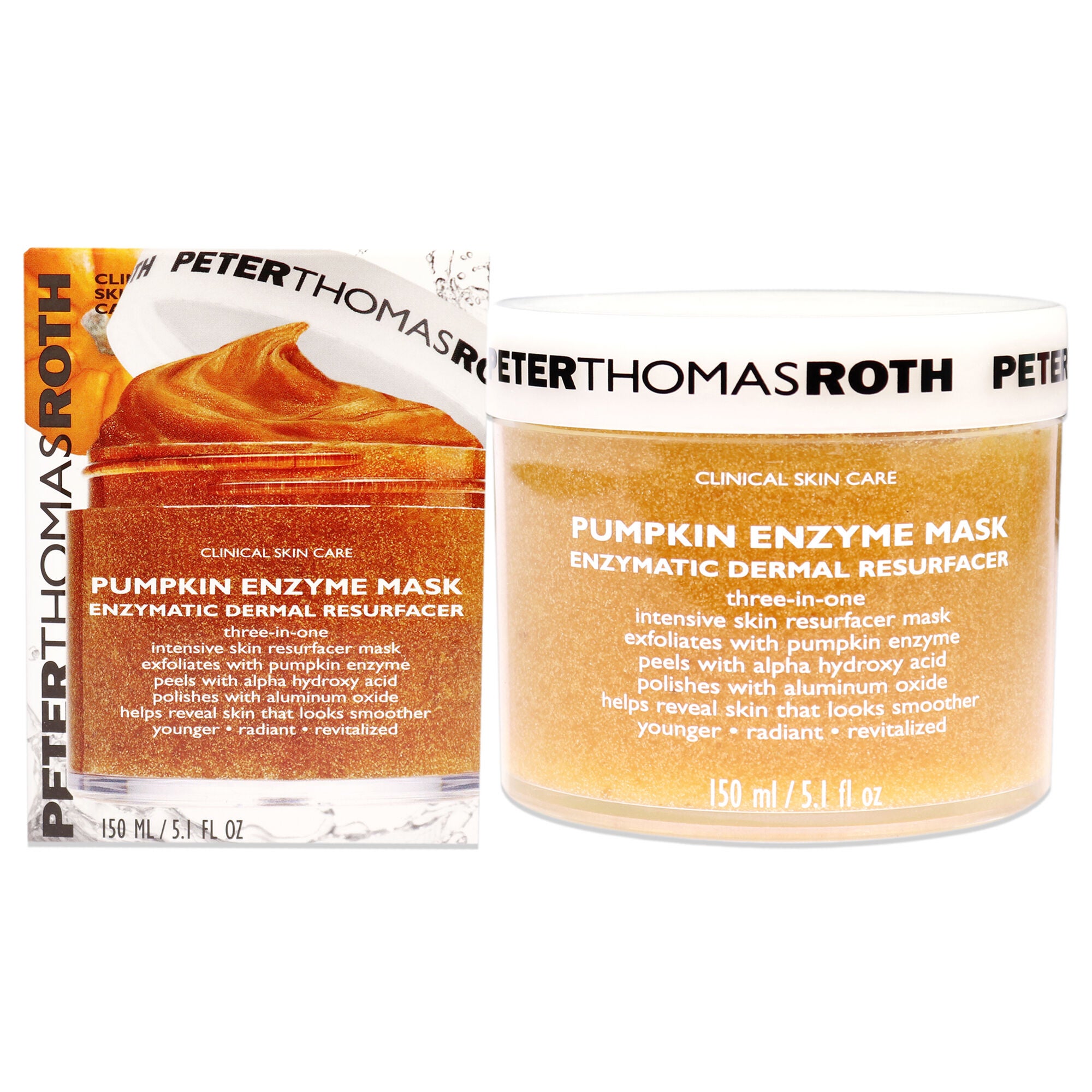 Pumpkin Enzyme Mask by Peter Thomas Roth for Women - 5 oz Mask, See Description, hi-res image number 0