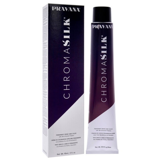ChromaSilk Creme Hair Color - 6.22 Dark Intense Beige Blonde by Pravana for Unisex - 3 oz Hair Color, See Description, alternate image number 2