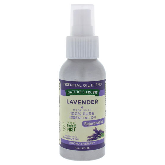 Rejuvenating Essential Oil Mist - Lavender by Natures Truth for Unisex - 2.4 oz Spray, , alternate image number null