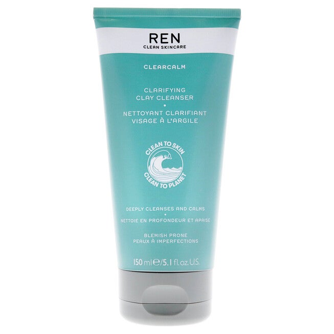 Clearcalm 3 Clarifying Clay Cleanser by REN for Unisex - 5.1 oz Cleanser, , alternate image number null