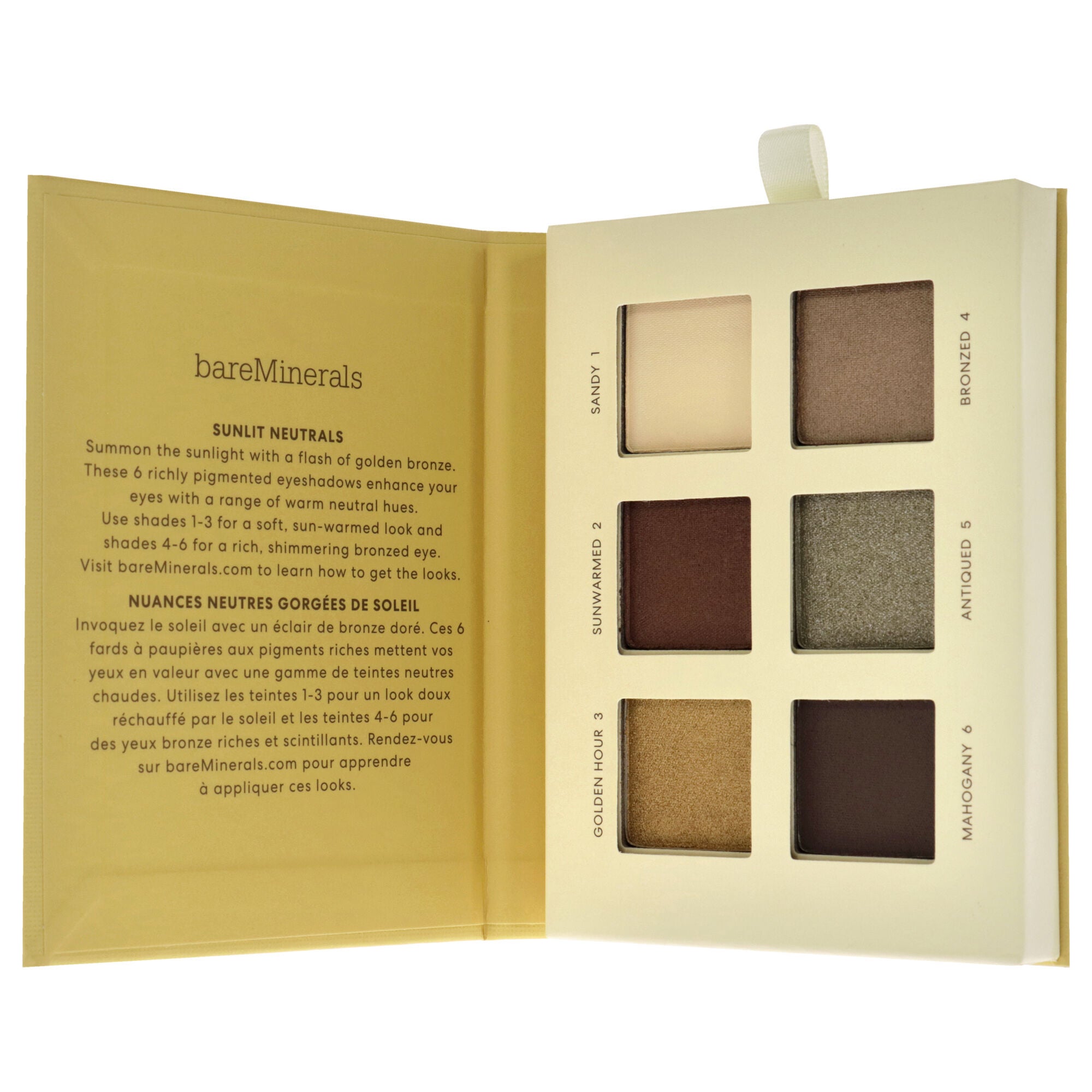 Mineralist Eyeshadow Palette - Sunlit by bareMinerals for Women - 0.24 oz Eye Shadow, , alternate image number 6