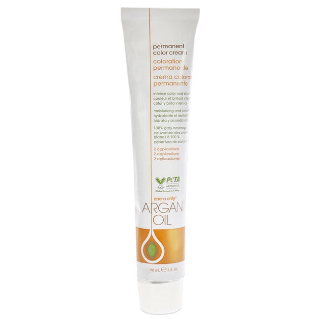 Argan Oil Permanent Color Cream - 3RV Dark Red Violet Brown by One n Only for Unisex - 3 oz Hair Color, See Description, alternate image number 3