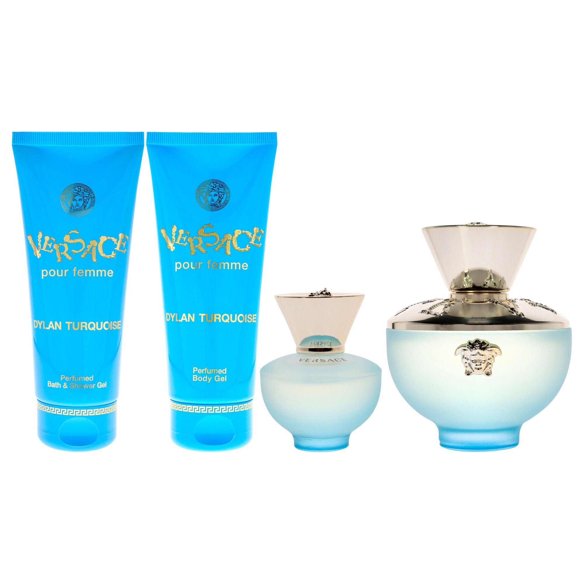 Versace Dylan Turquoise Pour Femme by Versace for Women - 4 Pc Gift Set, See Description, alternate image number 3