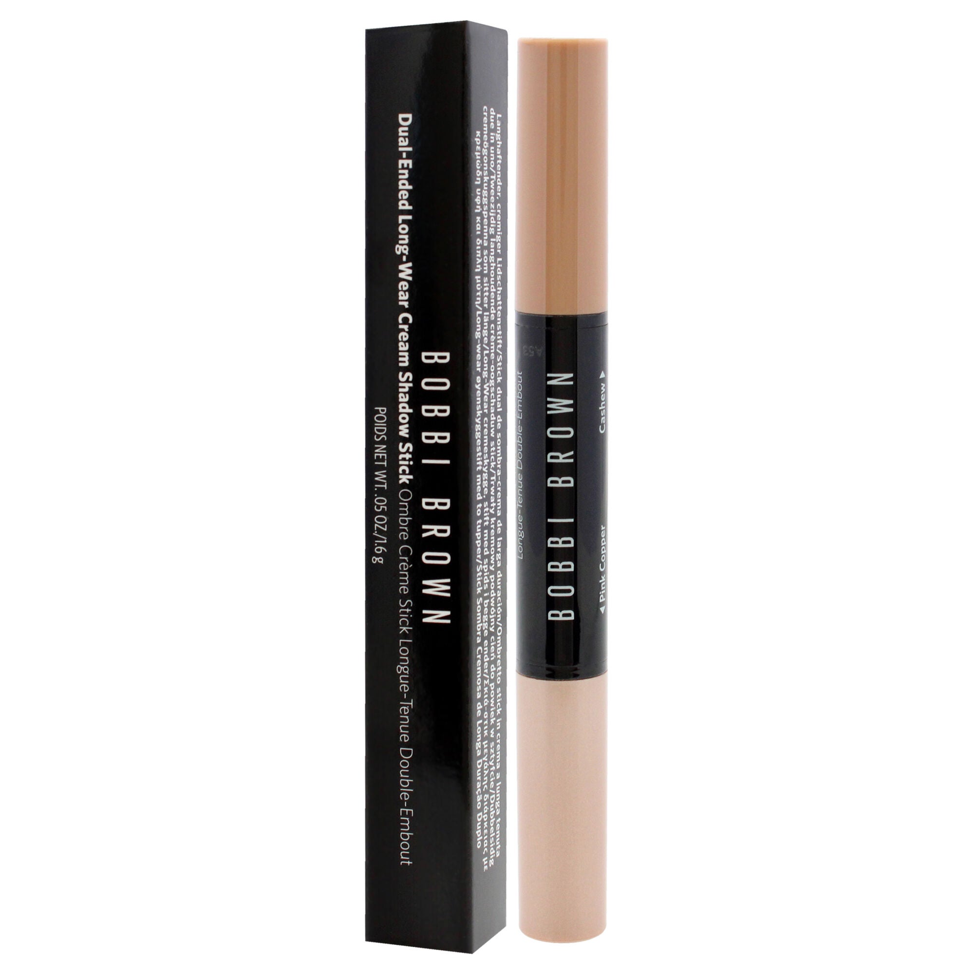 Dual-Ended Long-Wear Cream Shadow Stick - Pink Copper-Cashew by Bobbi Brown for Women - 0.05 oz Eye Shadow, See Description, alternate image number 3