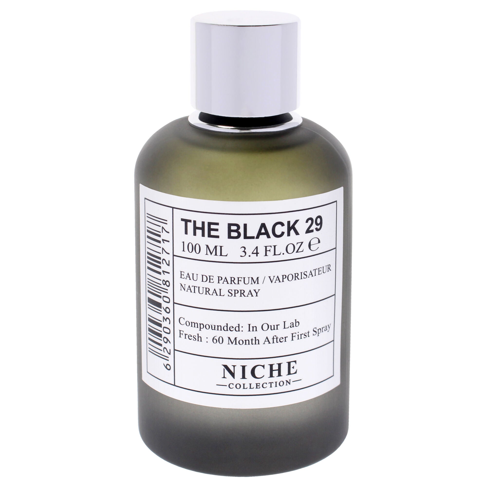 Niche Collection - The Black 29 by Khalis for Men - 3.4 oz EDP Spray, Clear, alternate image number 1
