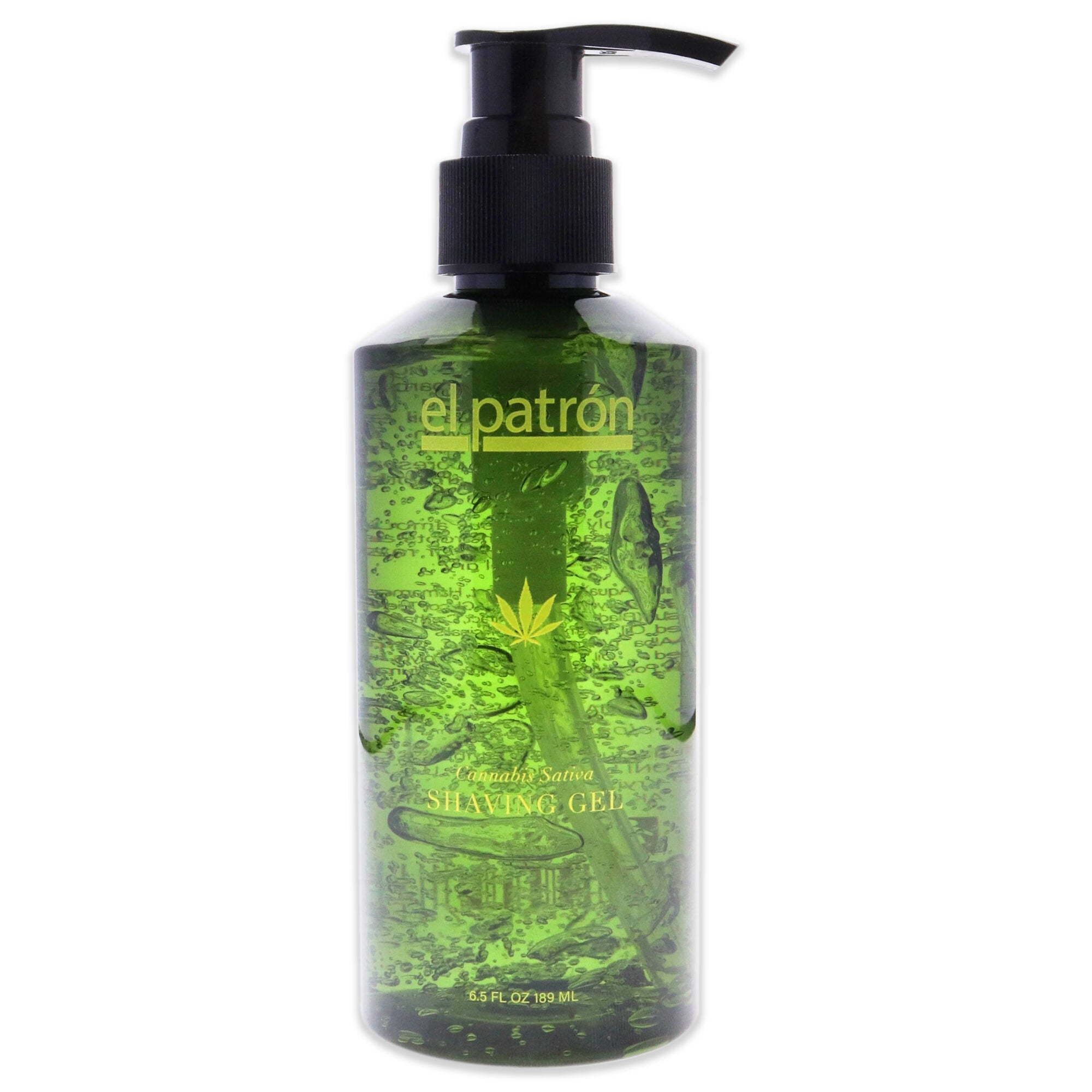 Cannabis Sativa Shaving Gel by El Patron for Men - 6.5 oz Shaving Gel, , alternate image number 4