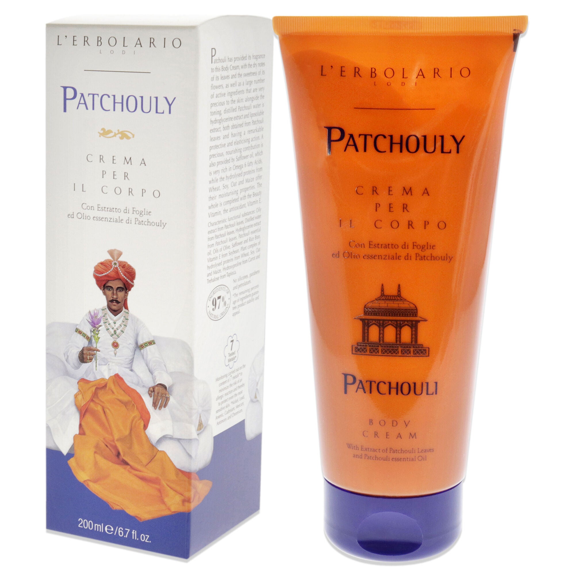 Patchouly Body Cream by Lerbolario for Unisex - 6.7 oz Cream, , alternate image number 7