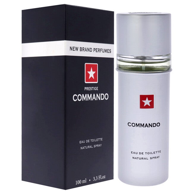 Commando by New Brand for Men - 3.3 oz EDT Spray, NA, alternate image number null