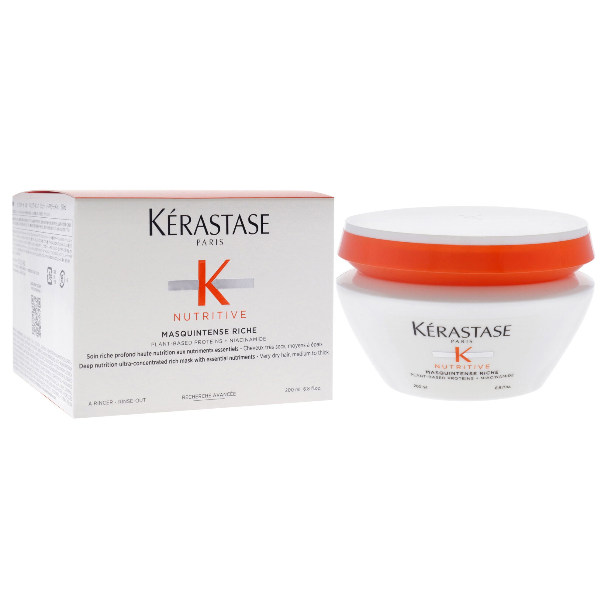 Nutritive Masquintense Riche - Very Dry to Thick Hair by Kerastase for Unisex - 6.8 oz Masque, , alternate image number 7