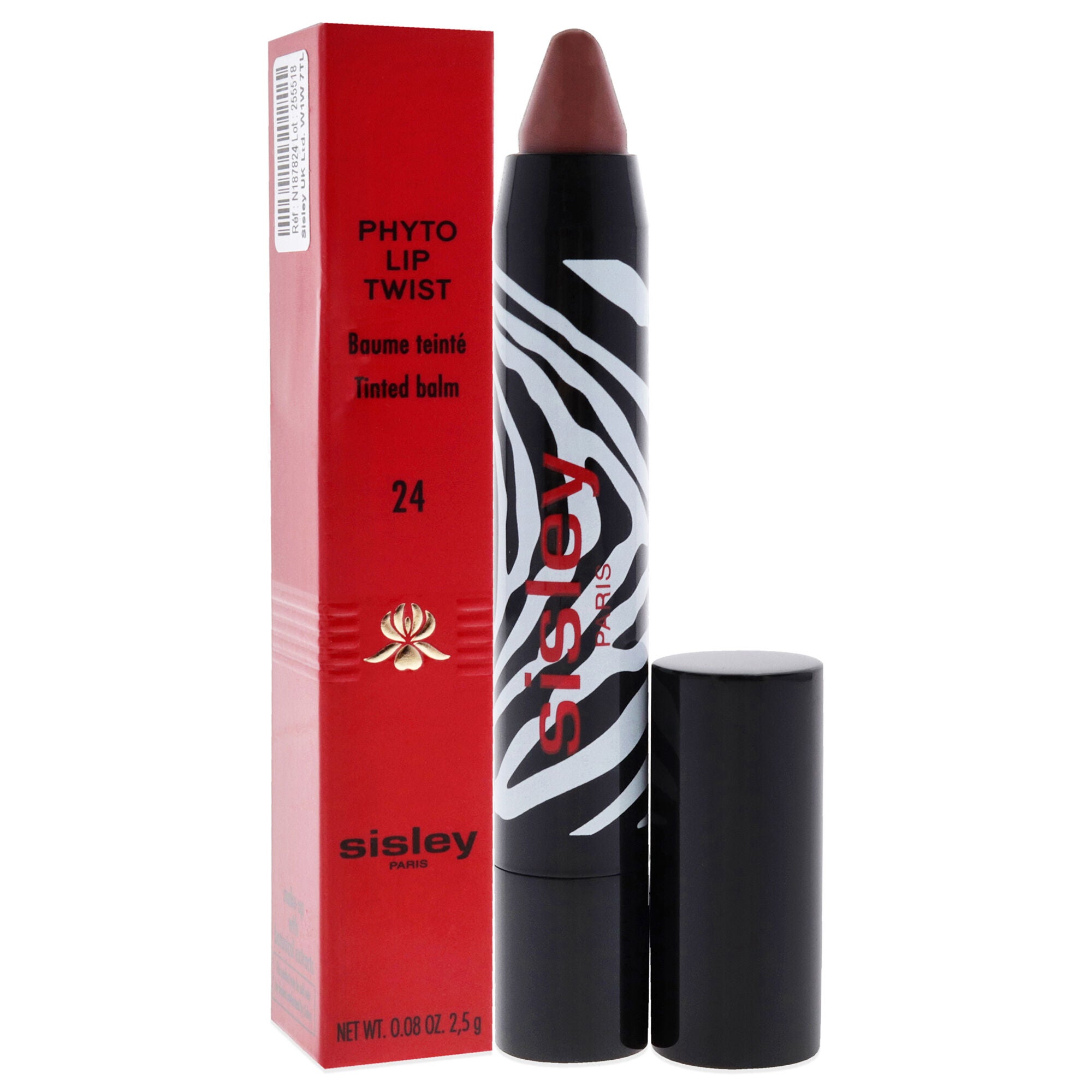 Phyto Lip Twist - 24 Rosy Nude by Sisley for Women - 0.08 oz Lipstick, See Description, alternate image number 2