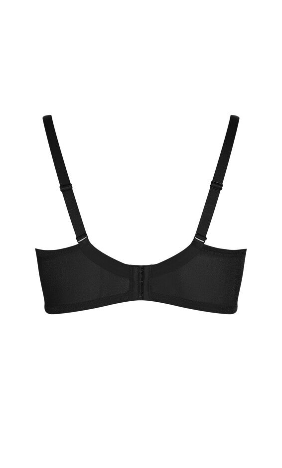Minimizer Underwire Bra - black, , alternate image number null