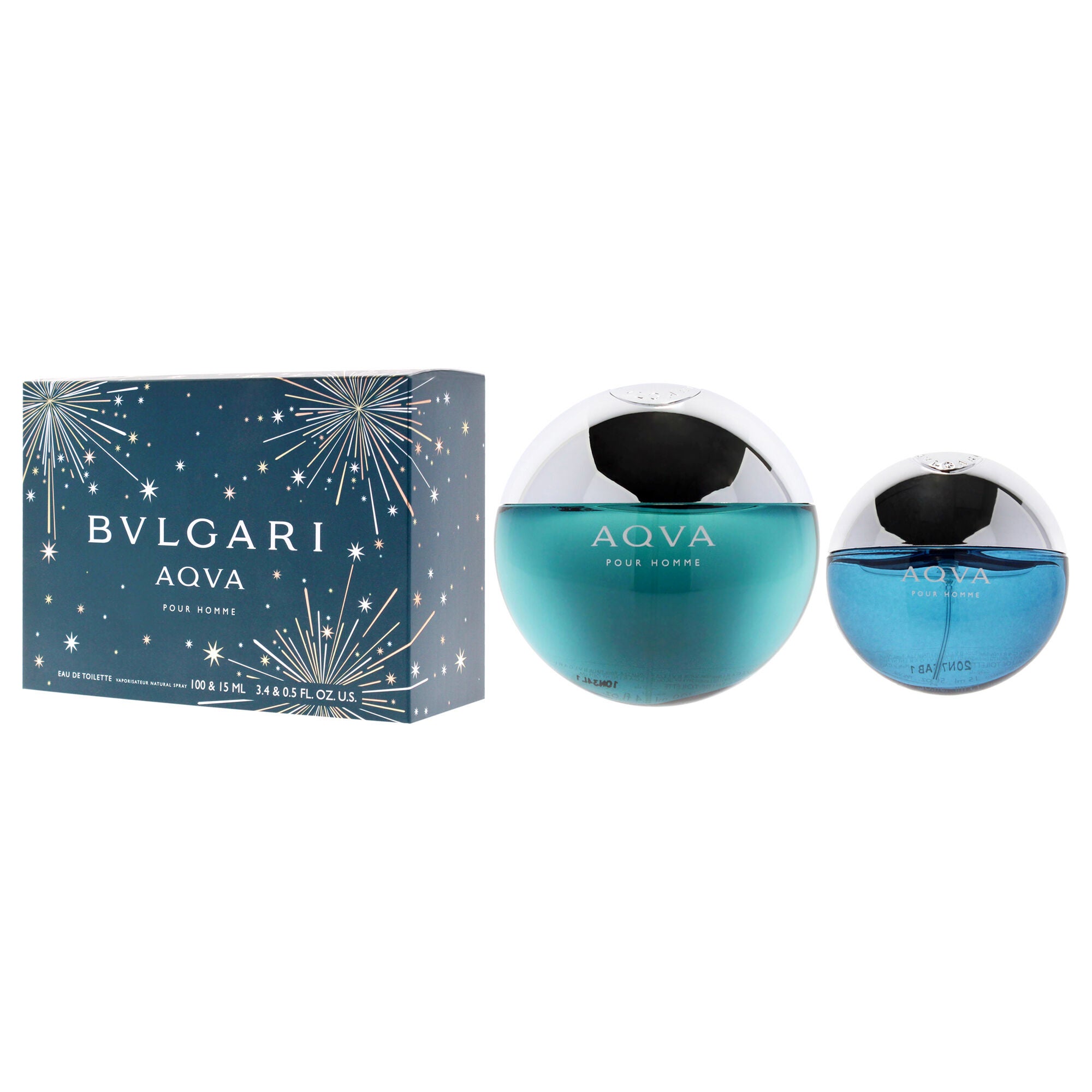 Bvlgari Aqva by Bvlgari for Men - 2 Pc Gift Set 3.4oz EDT Spray, 0.5 EDT Spray, See Description, alternate image number 3