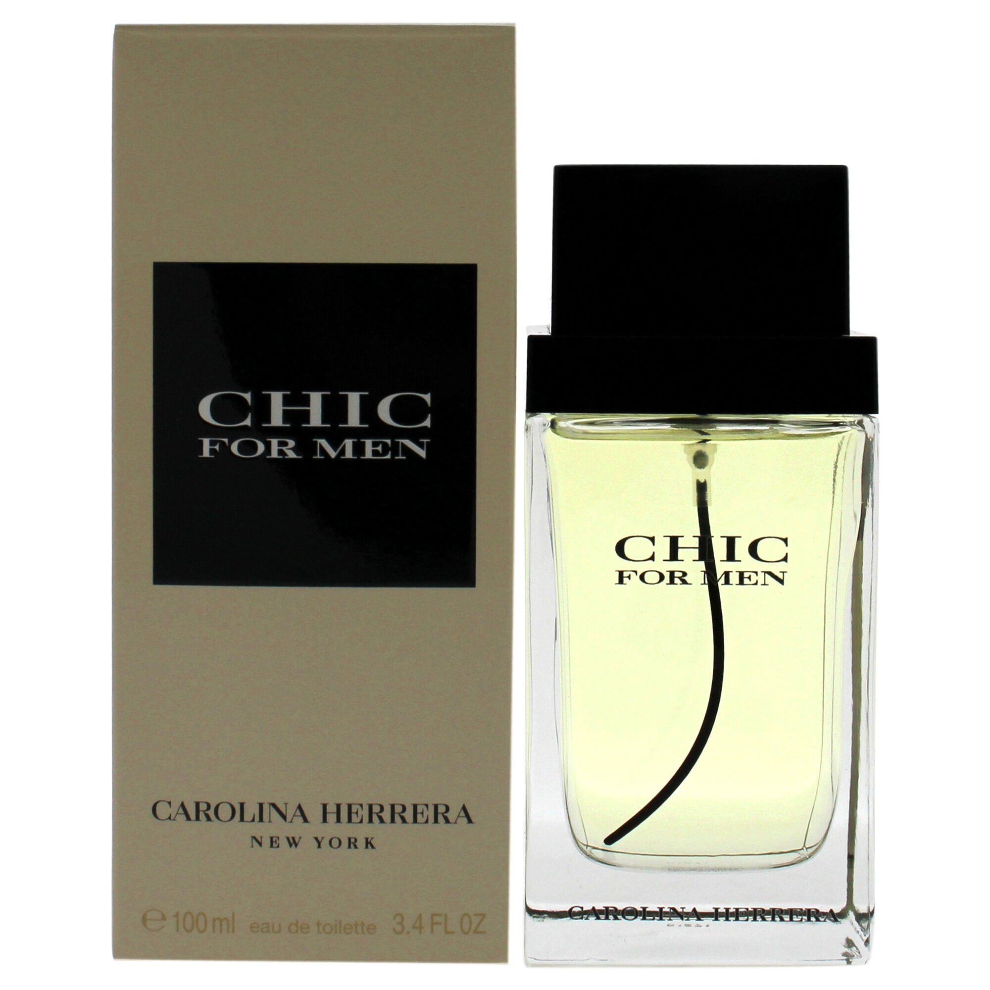 Chic by Carolina Herrera for Men - 3.4 oz EDT Spray, See Description, hi-res image number 0