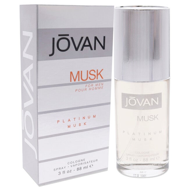 Jovan Platinum Musk by Jovan for Men - 3 oz EDC Spray, NA, alternate image number null