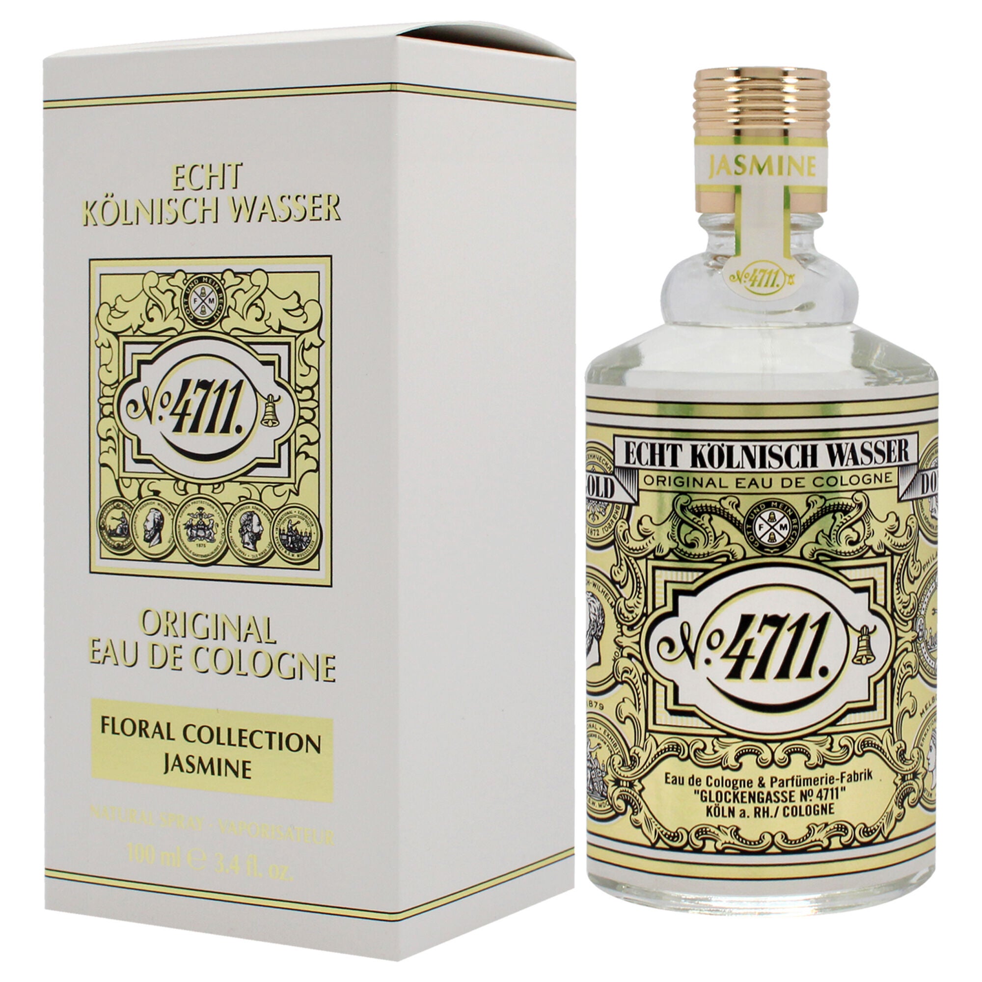 4711 Floral Collection - Jasmine by Muelhens for Unisex - 3.4 oz EDC Spray, See Description, alternate image number 3