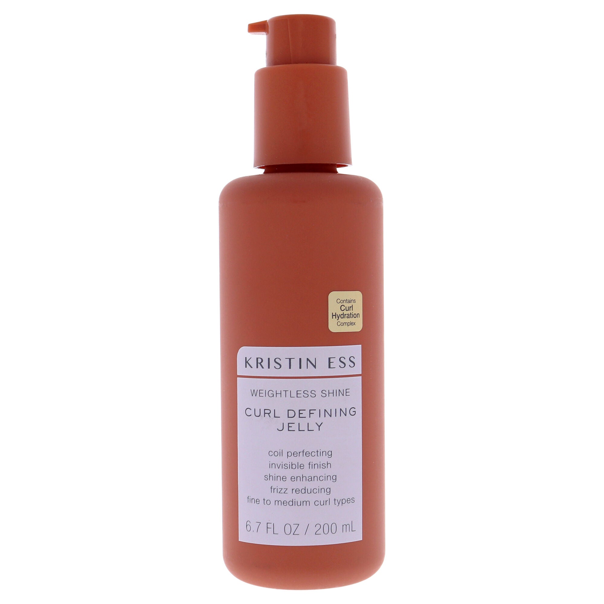 Weightless Shine Curl Defining Jelly by Kristin Ess for Unisex - 6.7 oz Gel, See Description, hi-res image number 0