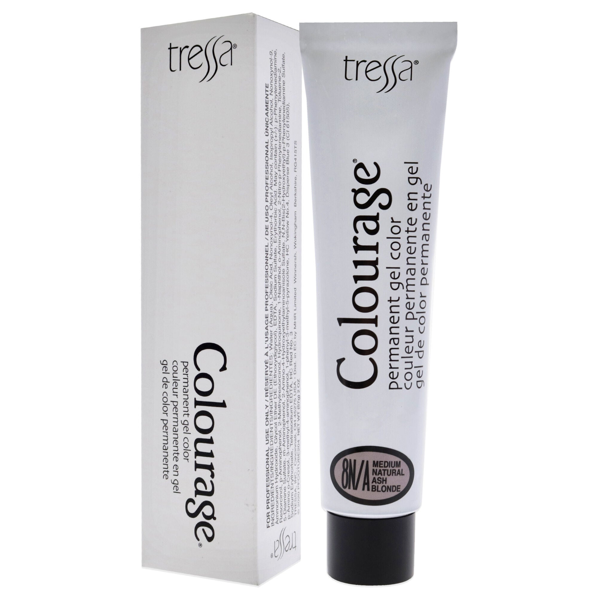 Colourage Permanent Gel Color - 8NA Natural Ash by Tressa for Unisex - 2 oz Hair Color, , alternate image number 7