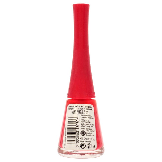 1 Seconde - 07 Fuchsia Bucolique by Bourjois for Women - 0.3 oz Nail Polish, NA, alternate image number null