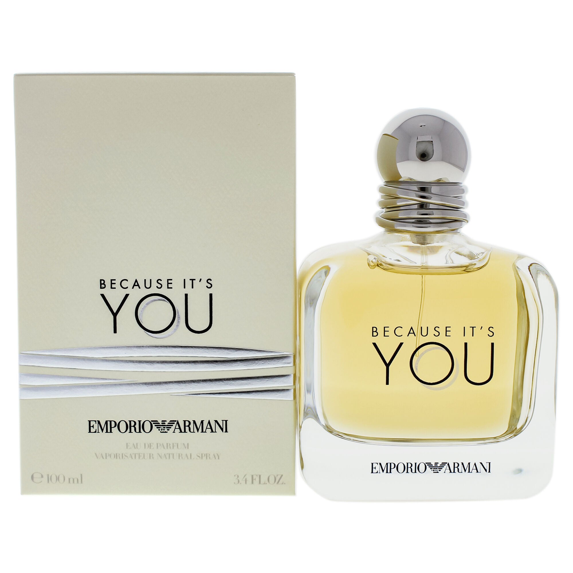 Emporio Armani Because It Is You by Giorgio Armani for Women - 3.4 oz EDP Spray, See Description, hi-res image number 0