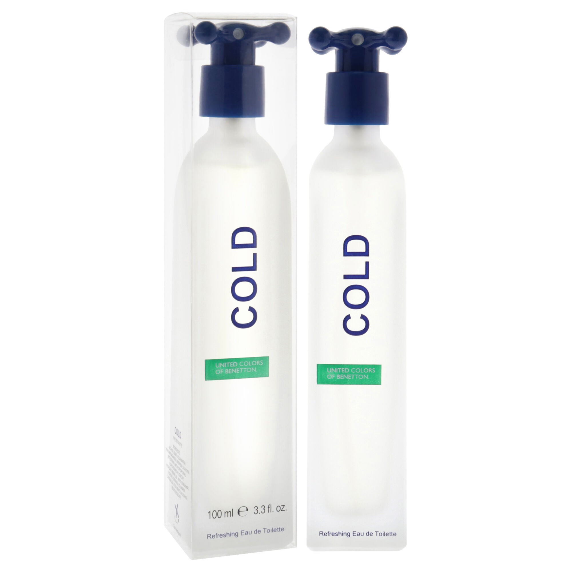 Cold by United Colors of Benetton for Men - 3.3 oz EDT Spray, See Description, alternate image number 2