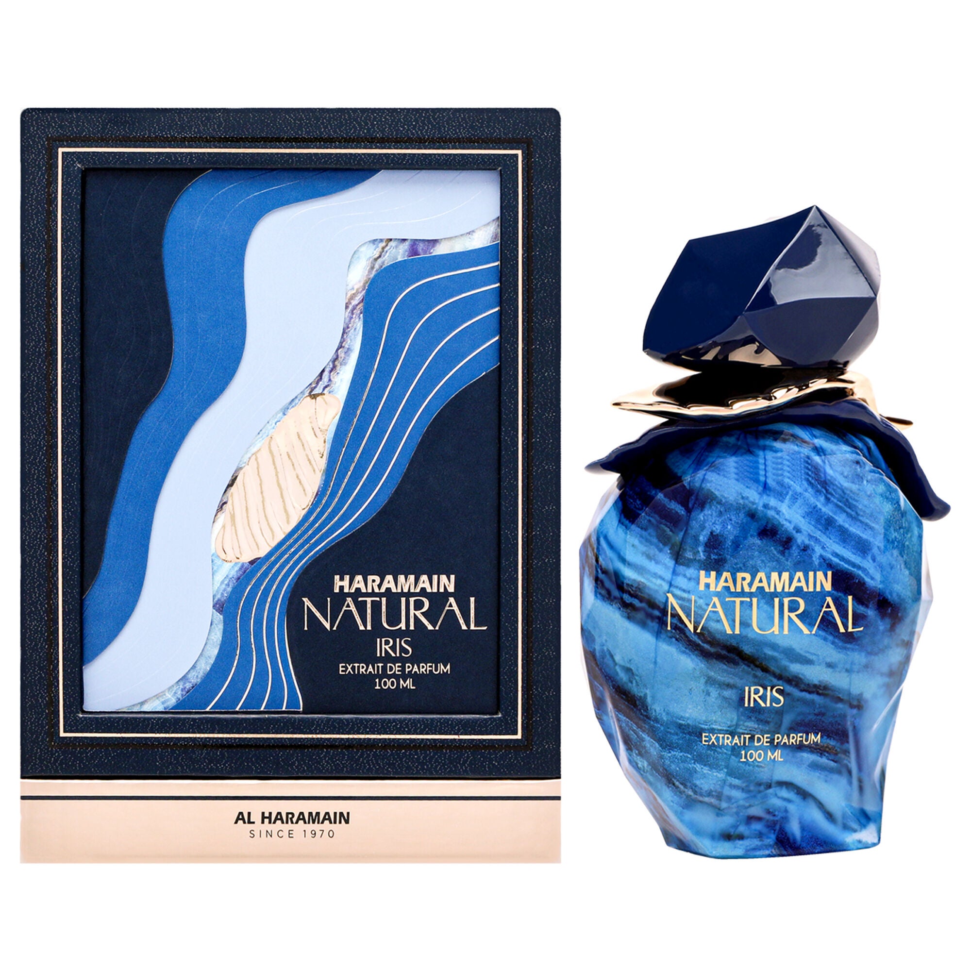 Natural Iris by Al Haramain for Unisex - 3.4 oz Extrait De Parfum Spray, See Description, hi-res image number 0