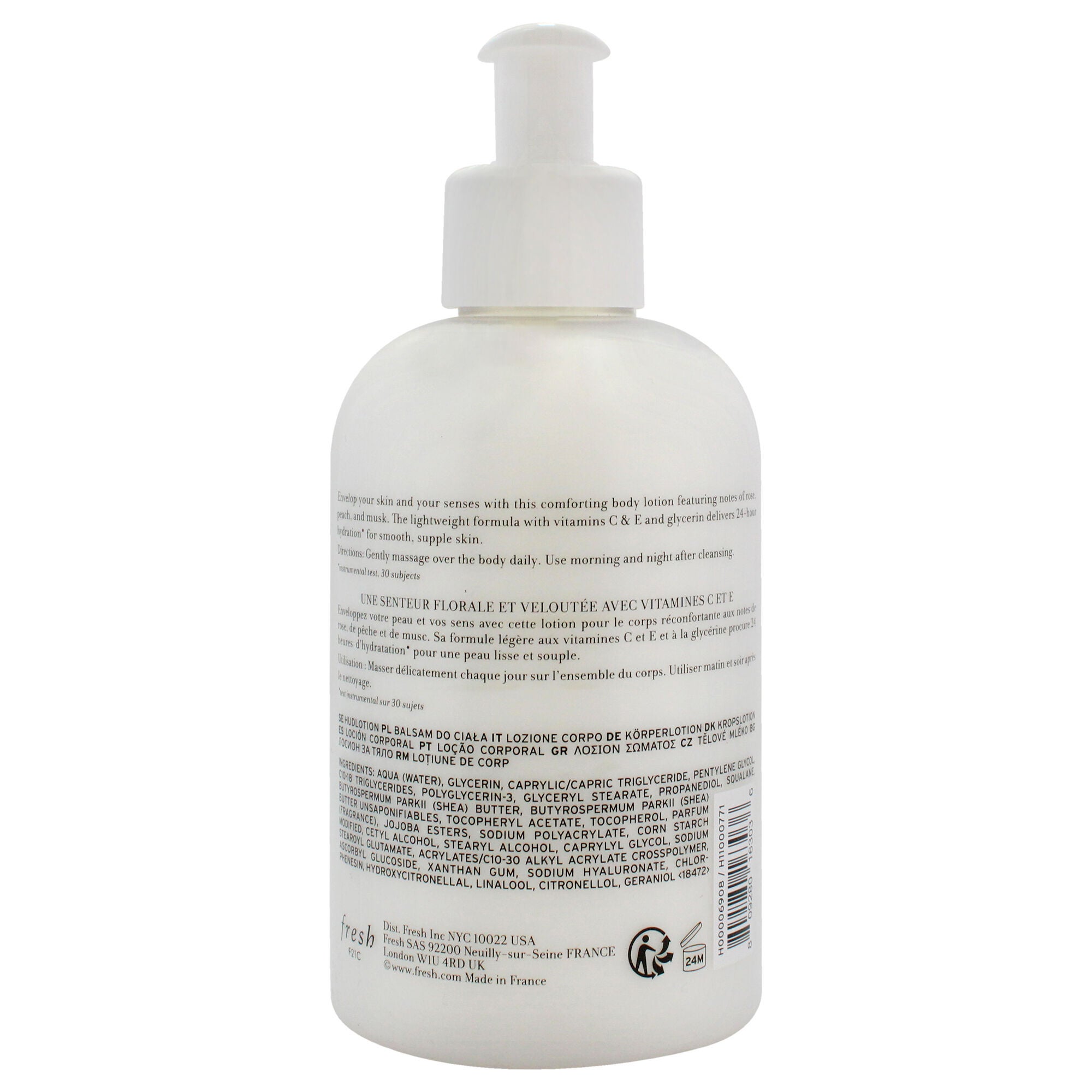 Rose Morning Body Lotion by Fresh for Women - 10 oz Body Lotion, See Description, alternate image number 2