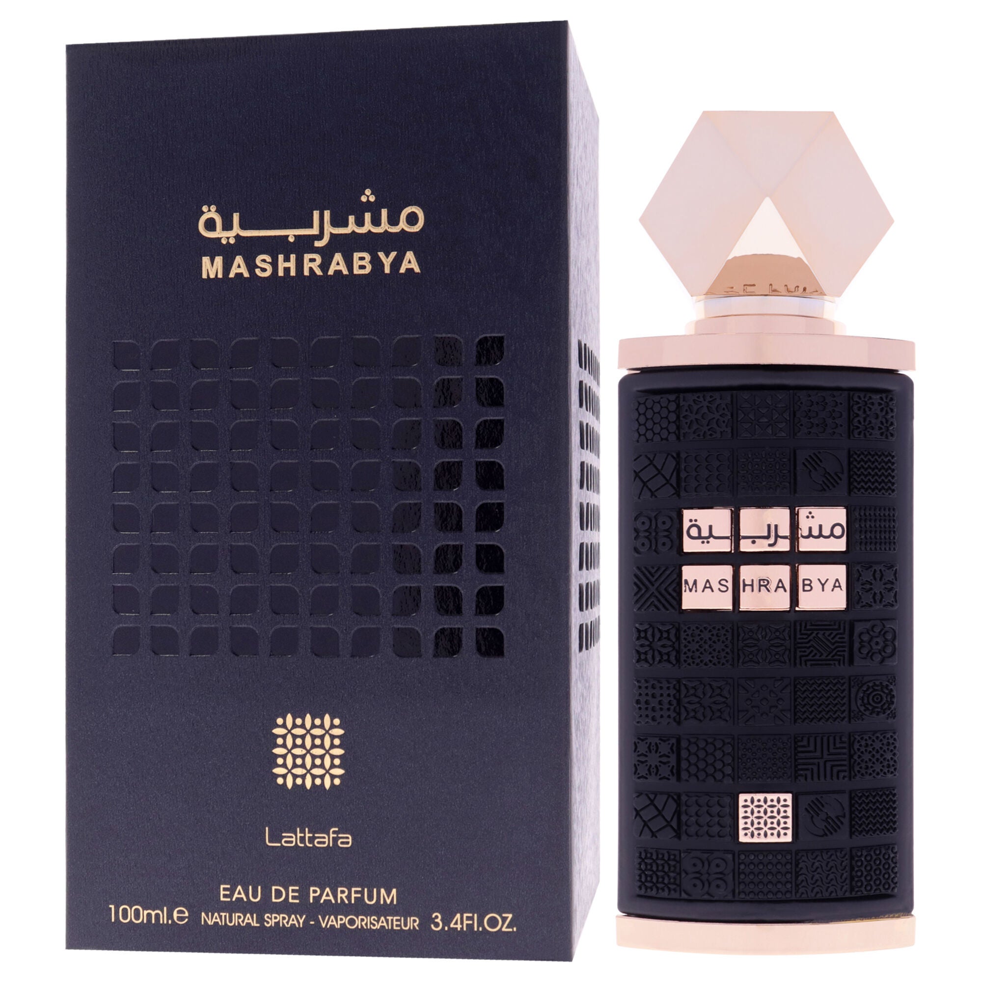 Mashrabya by Lattafa for Men - 3.4 oz EDP Spray, Clear, alternate image number 3