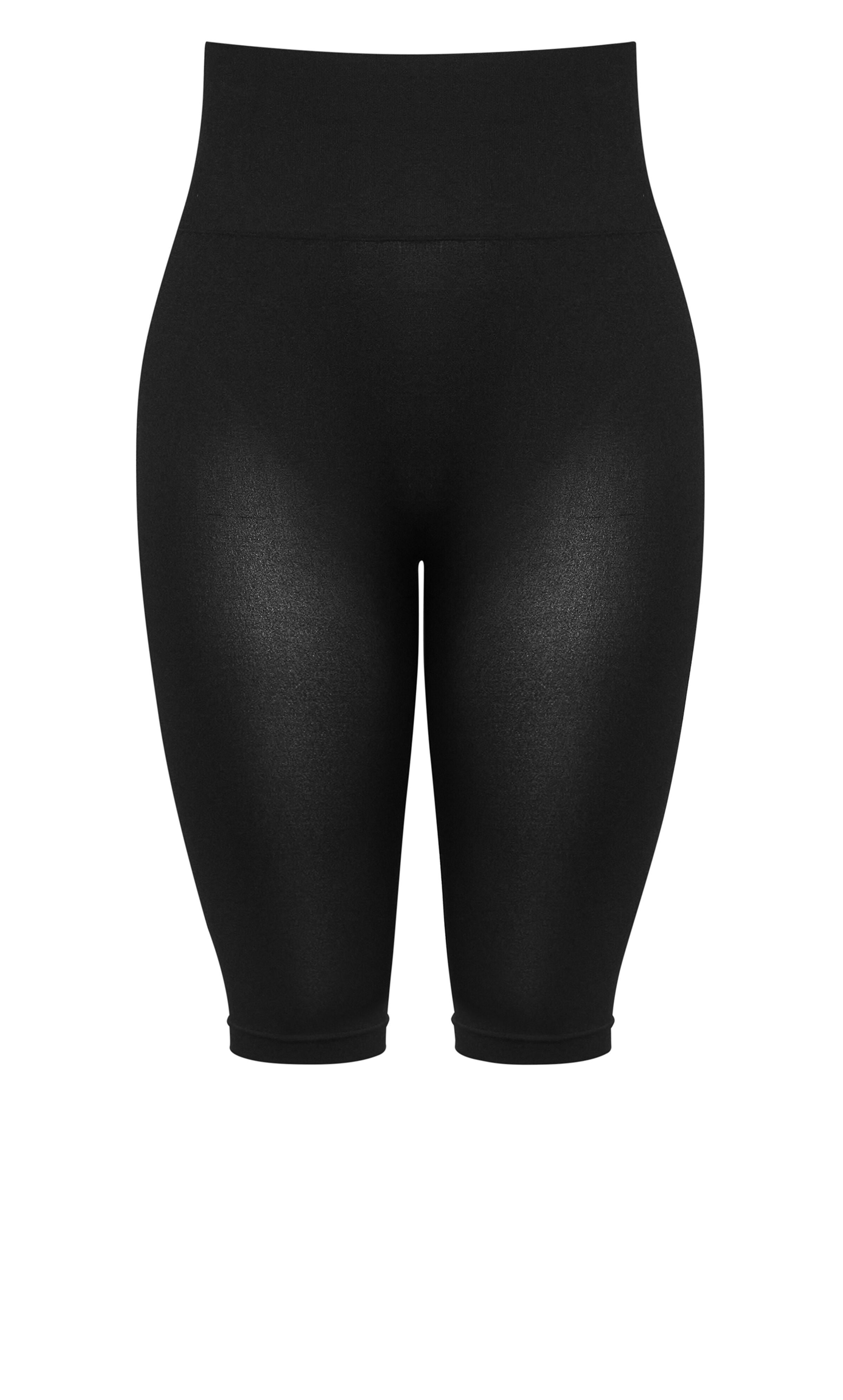 Seamless Hi Waist Capri - black, , alternate image number 2