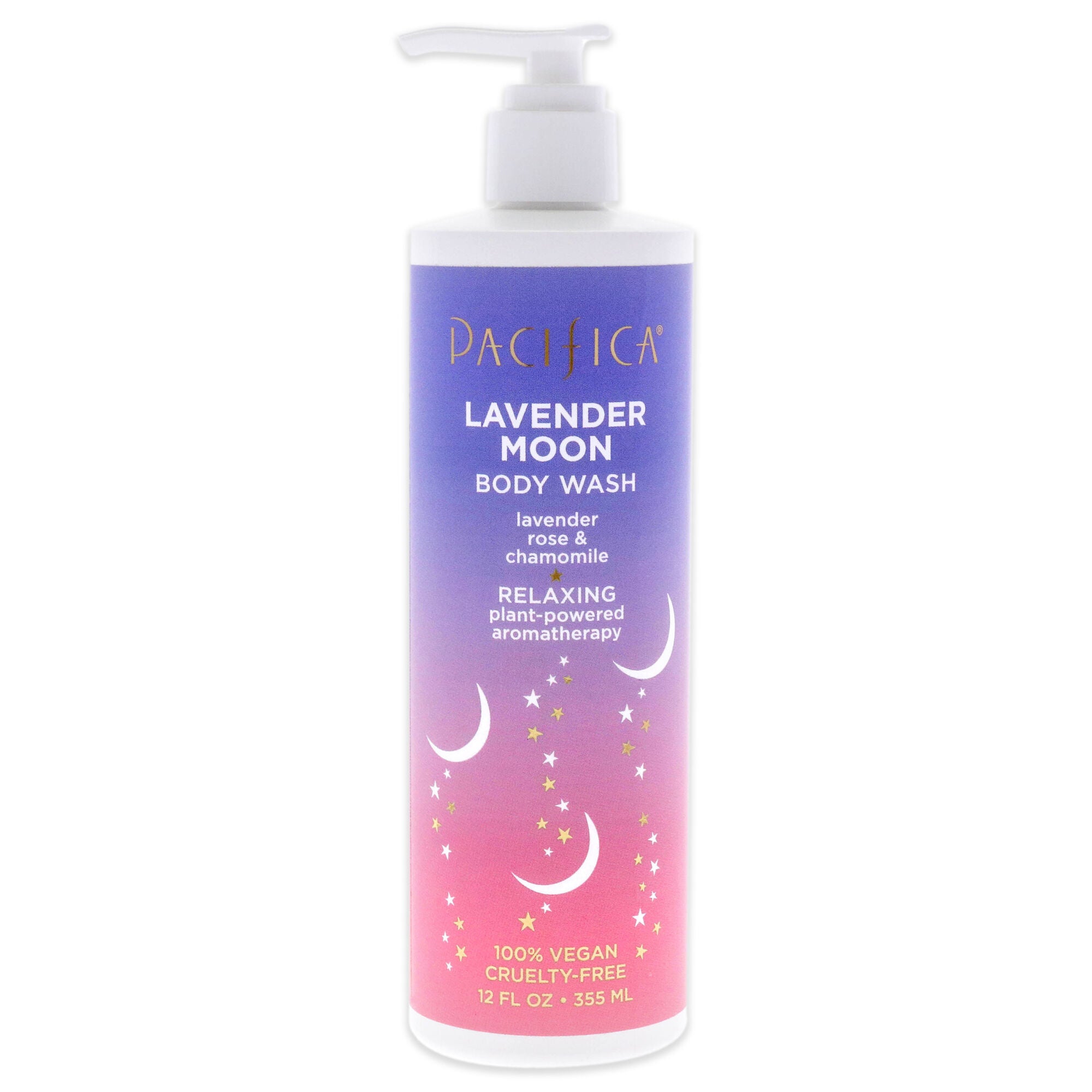 Body Wash - Lavender Moon by Pacifica for Women - 12 oz Body Wash, See Description, hi-res image number 0