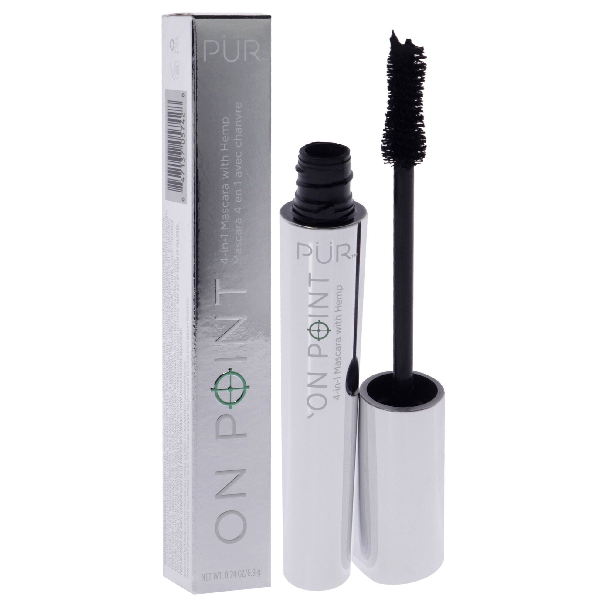 On Point 4-in-1 Mascara With Hemp by Pur Cosmetics for Women - 0.24 oz Mascara, See Description, alternate image number 2