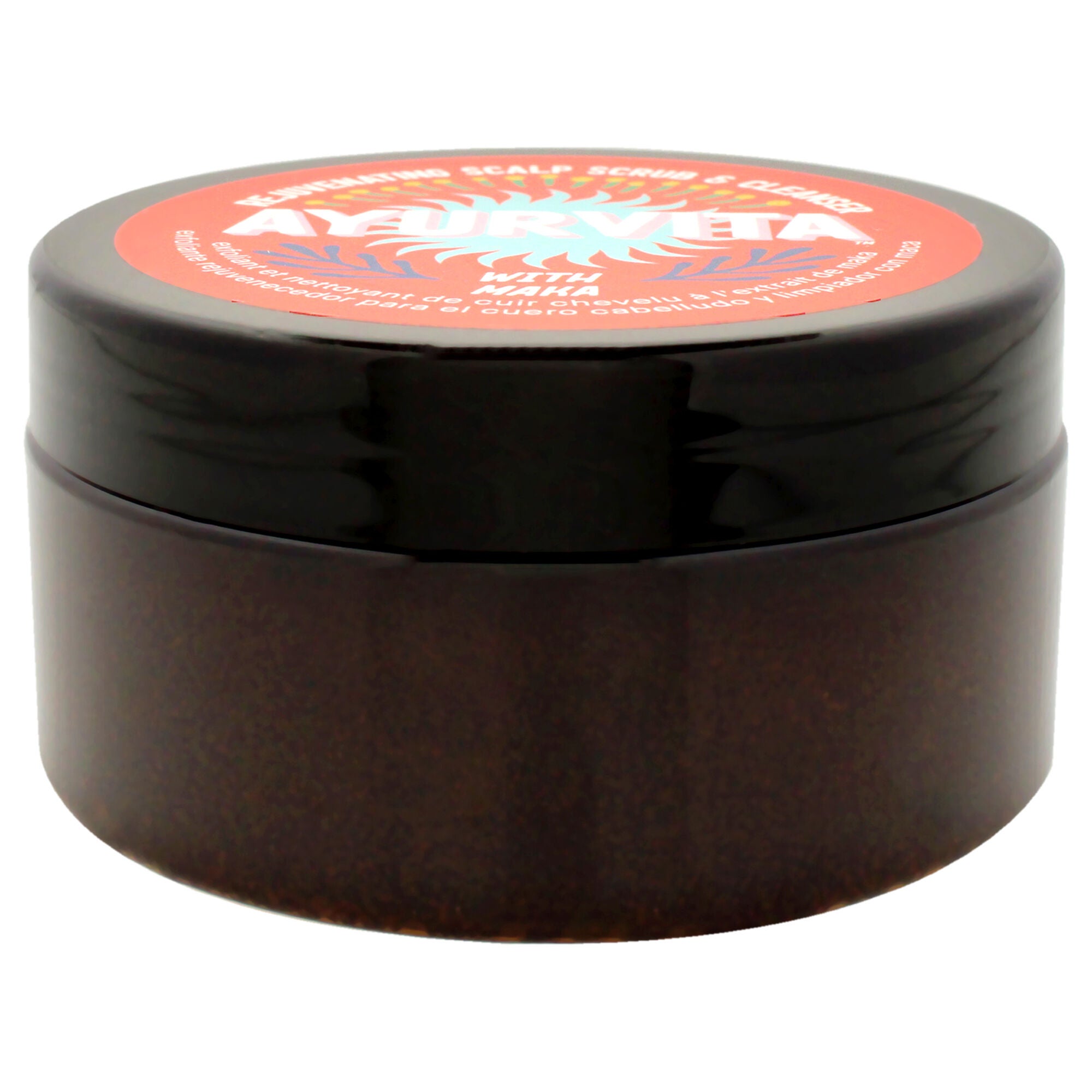 Maka Rejuvenating Scalp Scrub and Cleanser by AyurVita for Unisex 6.7 oz Cleanser, See Description, alternate image number 4