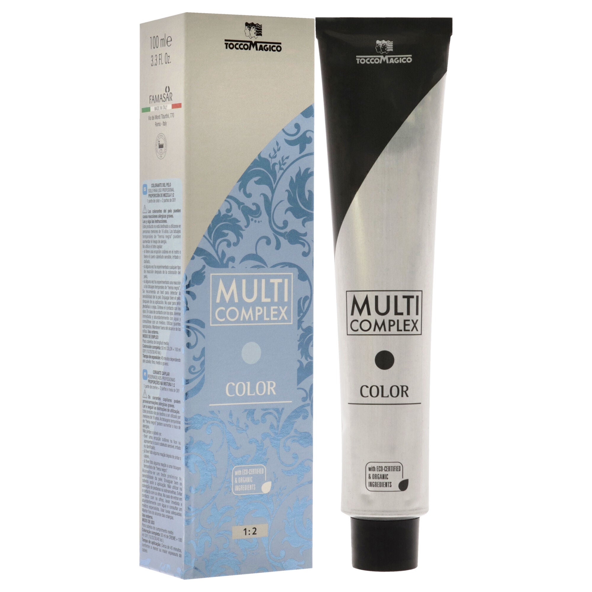 Multi Complex Permanet Hair Color - 12.88 Deep Pearl by Tocco Magico for Unisex - 3.3 oz Hair Color, See Description, alternate image number 1